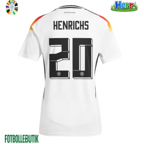 Tyskland Benjamin Henrichs #20 Hemmatröja EM 2024 Kortärmad